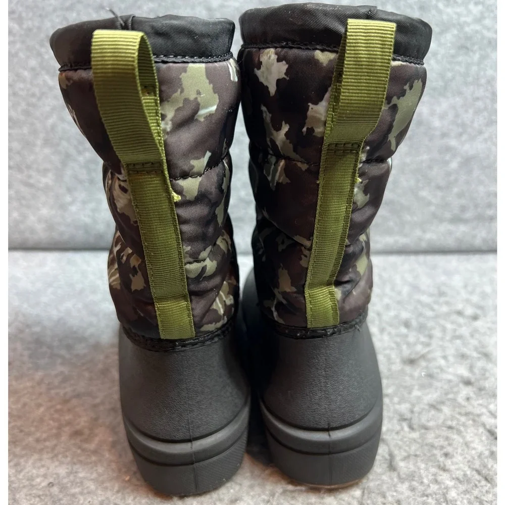 Bogs Kids Snow Shell Zip CT Camo Waterproof Winter Boots 73227-009 Youth Size 1